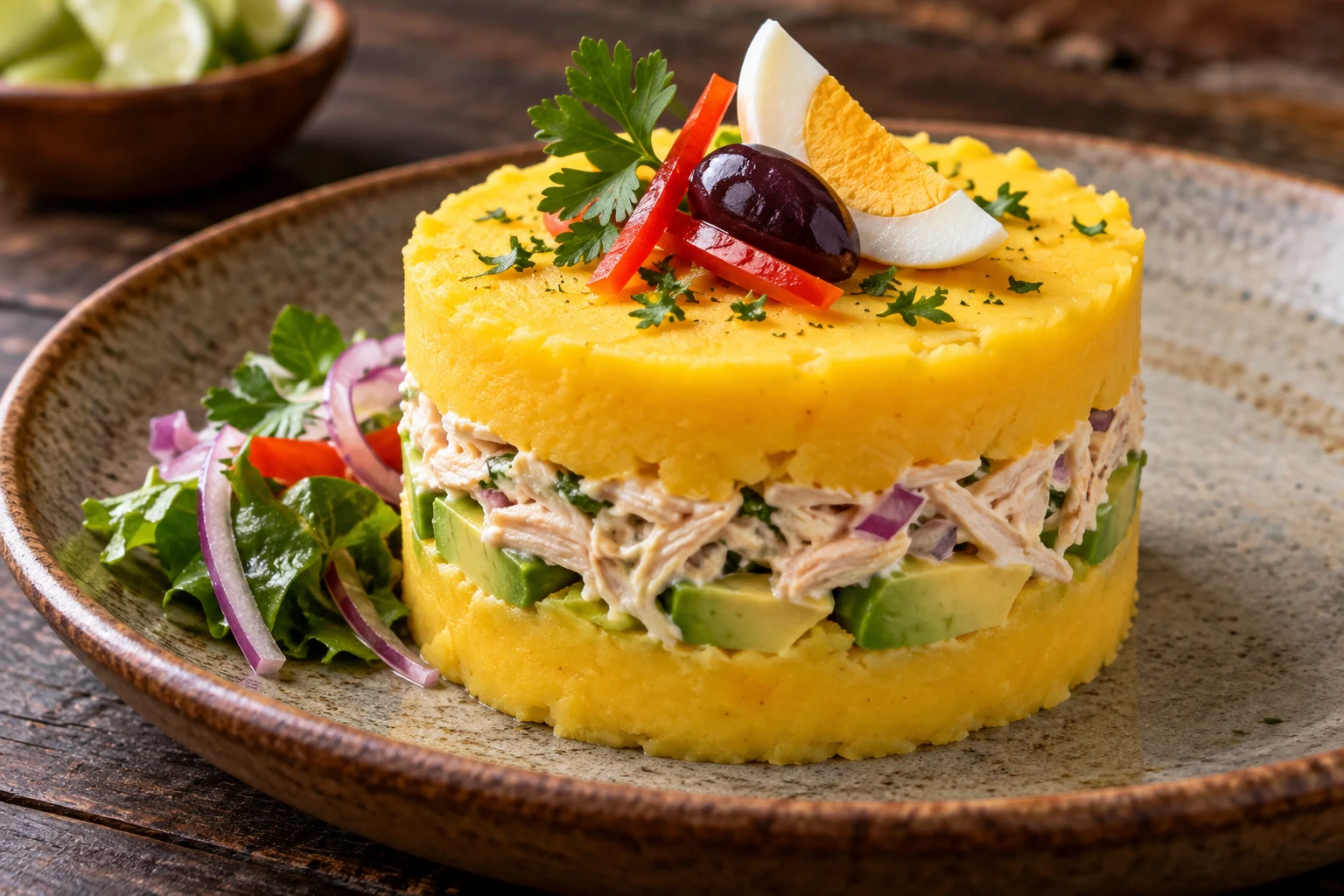 Causa limeña con palta